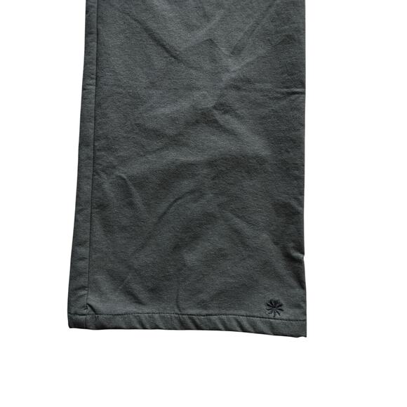 Athleta Women's  Gray Trekkie Hiking Wide Leg Pants Zip Pockets Mid-Rise Size 8 - Picture 6 of 13